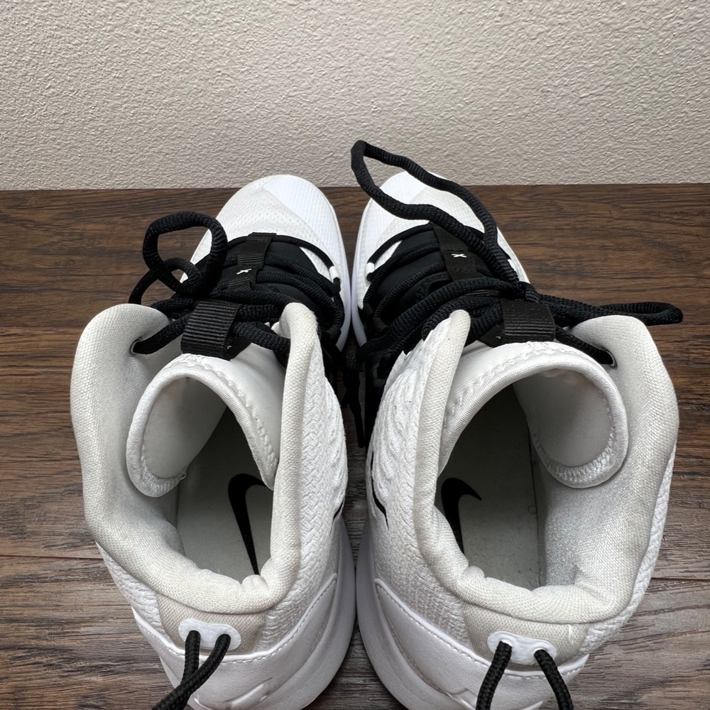 Nike Hyperdunk X TB Promo Basketball White/Black Shoes Men's US 13 AT3866-101 - Picture 8 of 9